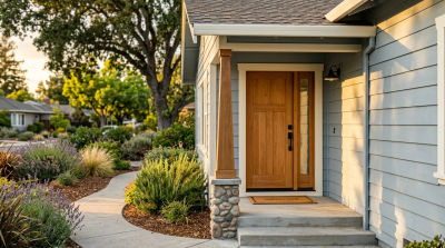 Case Study: Pre-Rain Entry Door Upgrade for a Campbell Bungalow