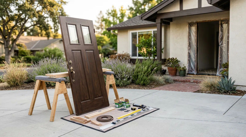 Fiberglass Exterior Door Cost in Campbell: 2026 Budget Guide