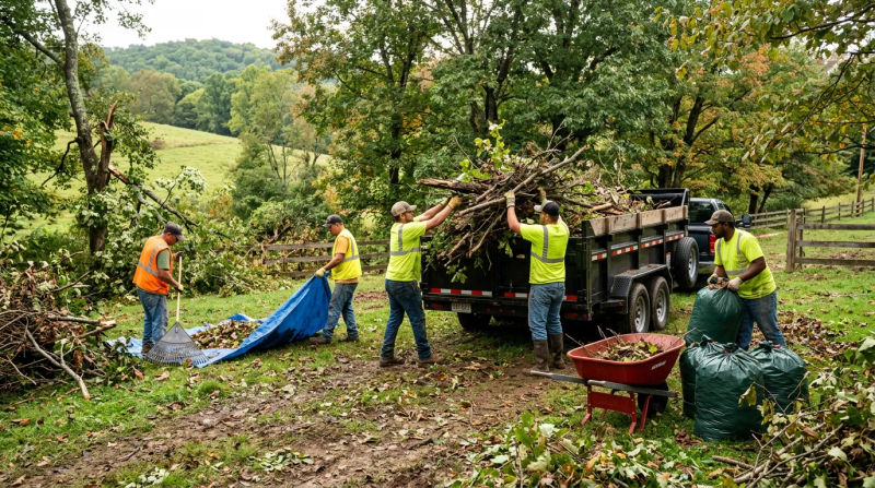 Reliable Yard Haul-Offs & Debris Removal in Hinton