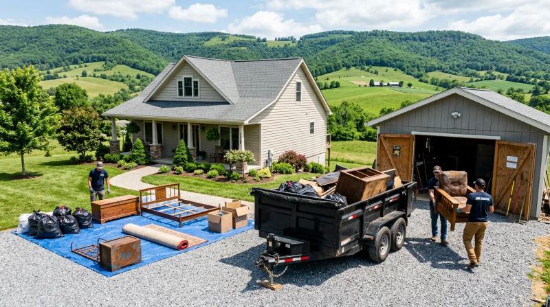 Friendly & Fast Junk Removal in Keezletown