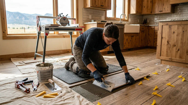 Custom Tile Construction in Fort Morgan
