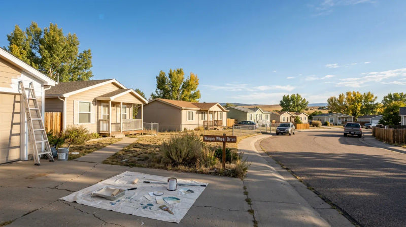 Log Lane Village: Best Paint Systems for Dry, High-Altitude Homes