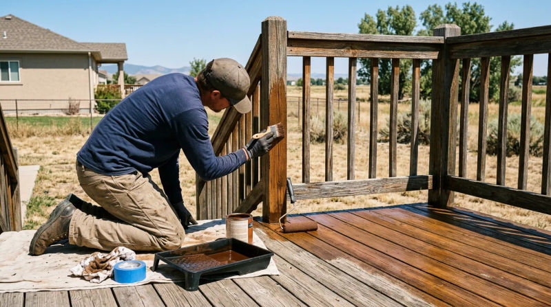 Professional Wood Staining Construction in Fort Morgan
