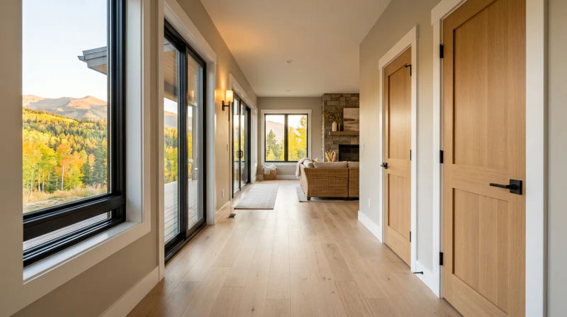 Trail Side Finish Carpentry Case Study: Modern Baseboard & Trim
