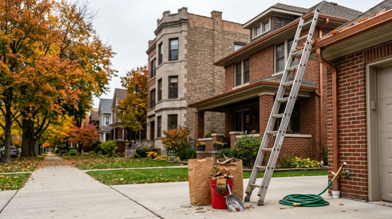 Gutter Cleaning Costs in Chicago: Fall Pricing by Home Height