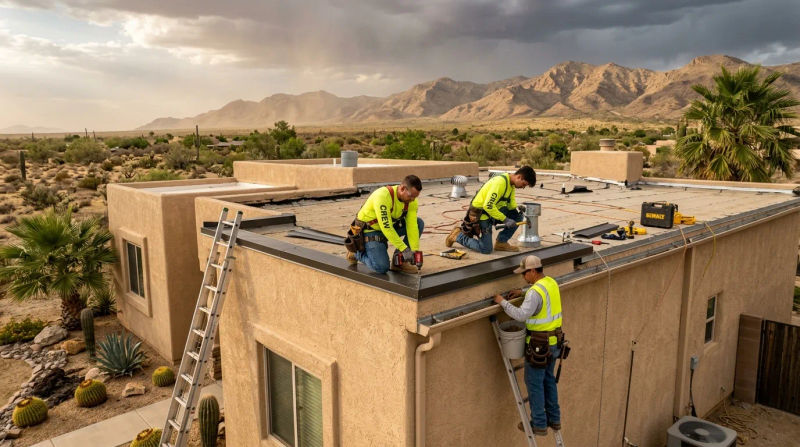 Comprehensive Roof Storm Preparation in El Mirage