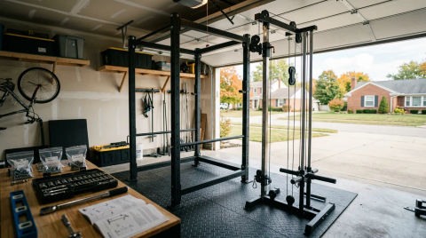 Home Gym Assembly Pricing in Springfield: Rack + Cable Setup