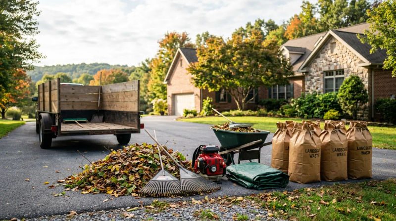 Leaf & Debris Removal Pricing in Fayetteville, PA Before Winter