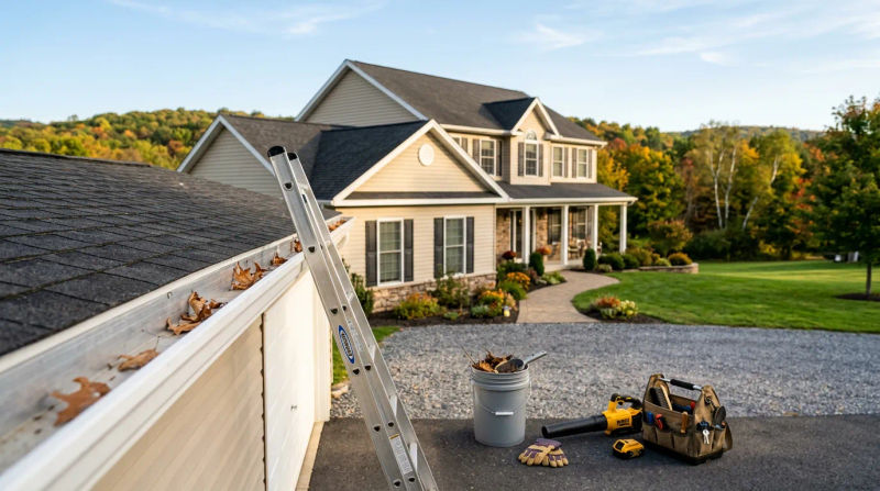 Fayetteville, PA Gutter Cleaning Costs: What to Budget This Fall