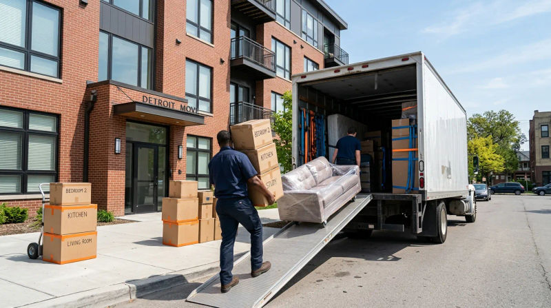 Professional Same Day Moving in Detroit