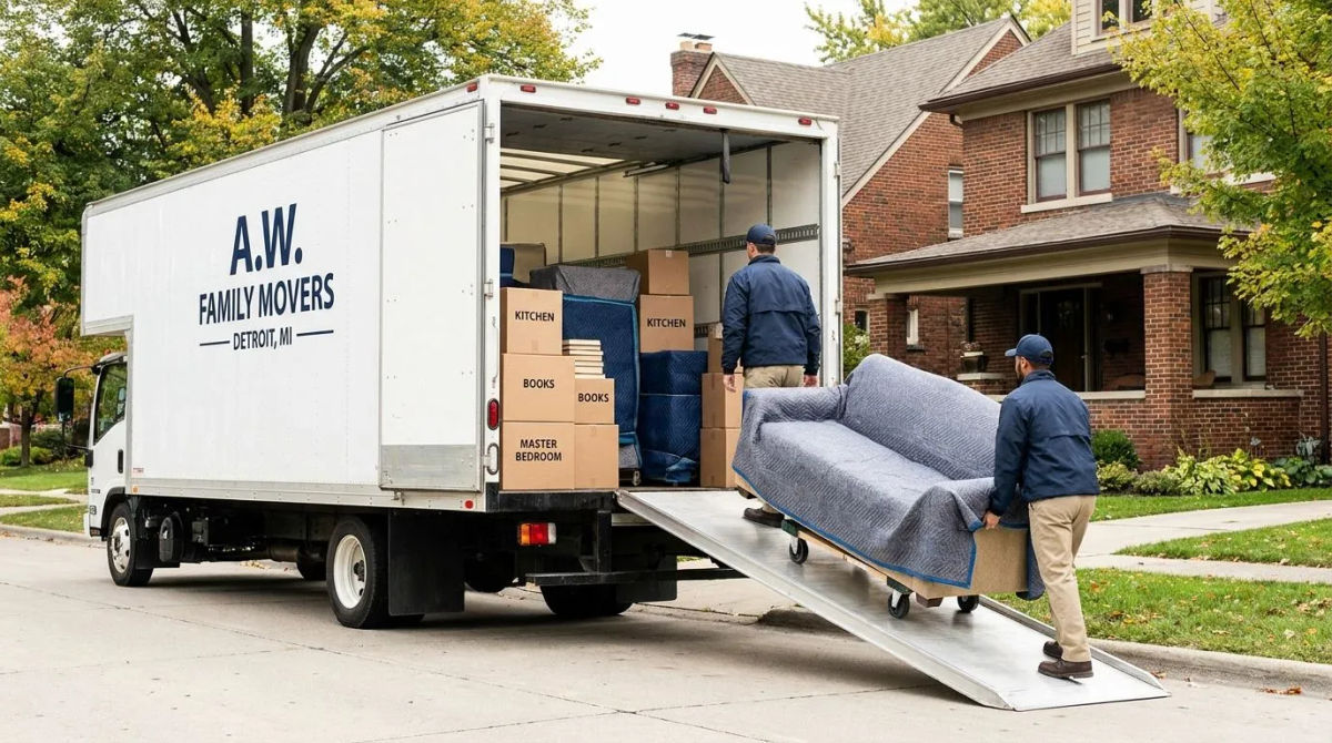 Professional Moving Services in Detroit