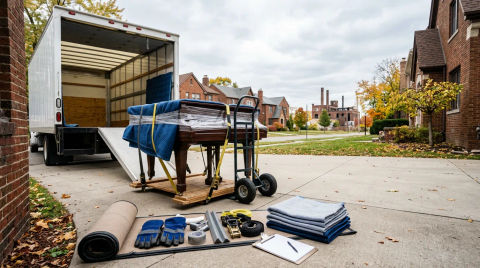 Piano Moving Cost in Detroit: What Drives Prices Higher in 2026