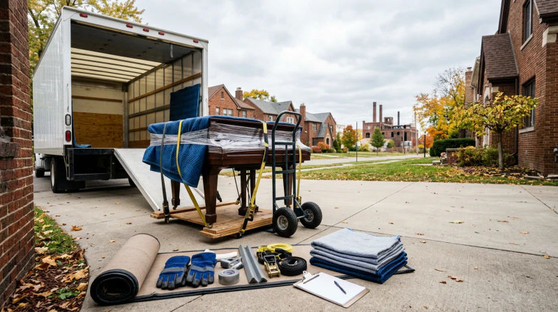 Piano Moving Cost in Detroit: What Drives Prices Higher in 2026