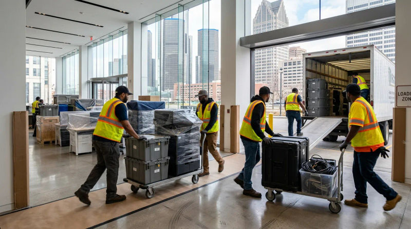 Expert Commercial Moving in Detroit