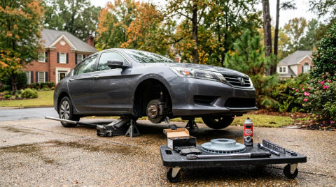 Mobile Brake Job Cost in Atlanta: Pads, Rotors, Labor Explained