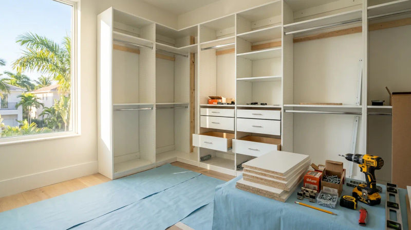 Built-In Closet Installation Cost in Hollywood, FL: 2026 Guide