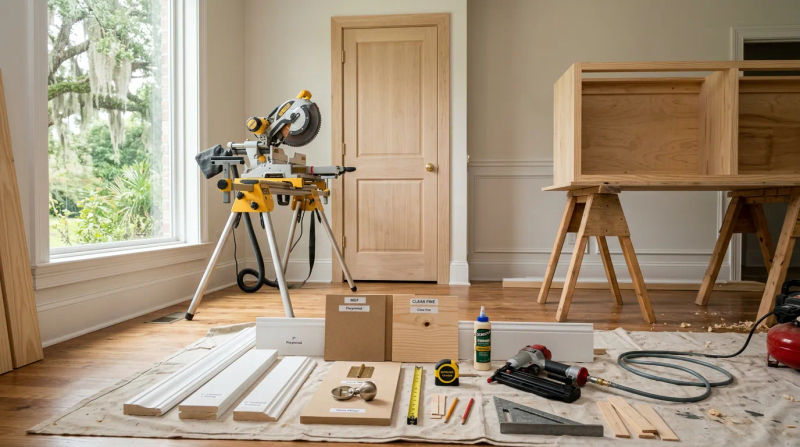 Finish Carpentry Costs in Lacombe: Trim, Doors & Built-Ins Pricing