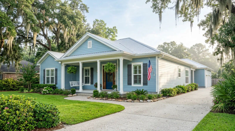 How Clark Remodeling Delivered a Fast Repaint in Bayou Blue Home