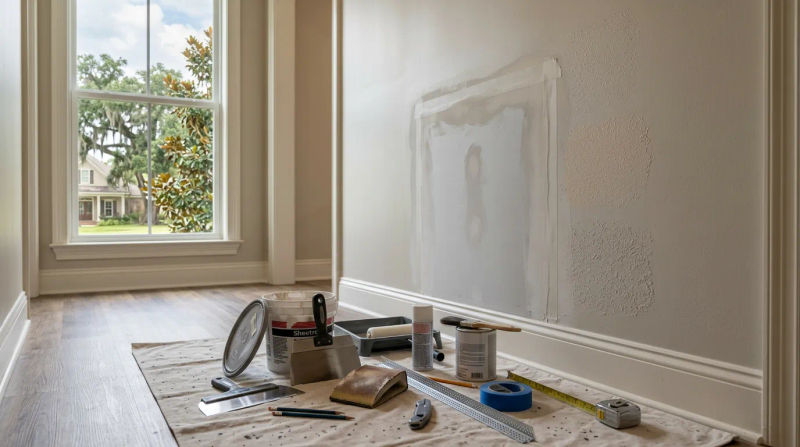 Drywall Patch & Texture Match Costs in Raceland for Homes