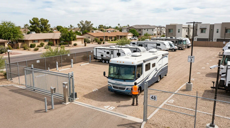 Dependable RV Storage Services in Glendale
