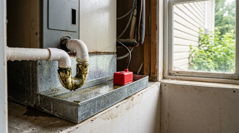 7 Signs Your AC Condensate Drain Is Clogged in Late Summer Now