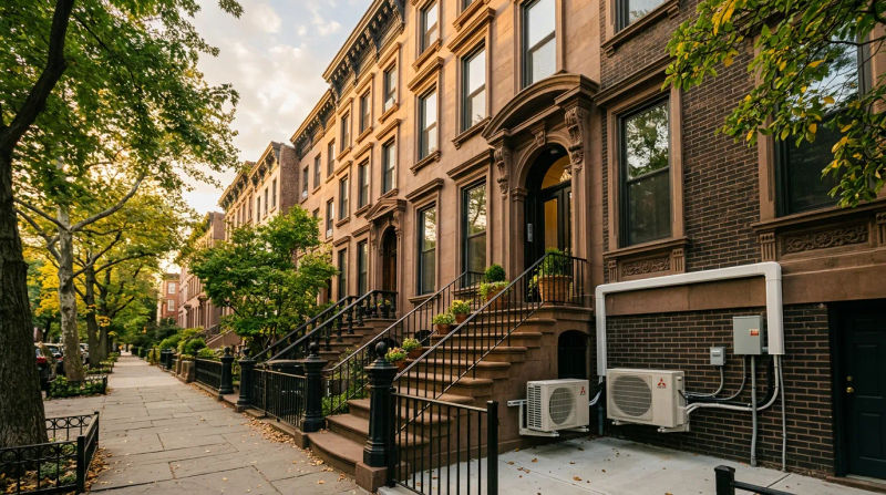 Brooklyn Brownstone Heat Pump Retrofit: A Cool Tech Case Study
