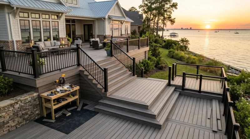 Premium Deck Building Services in Daphne