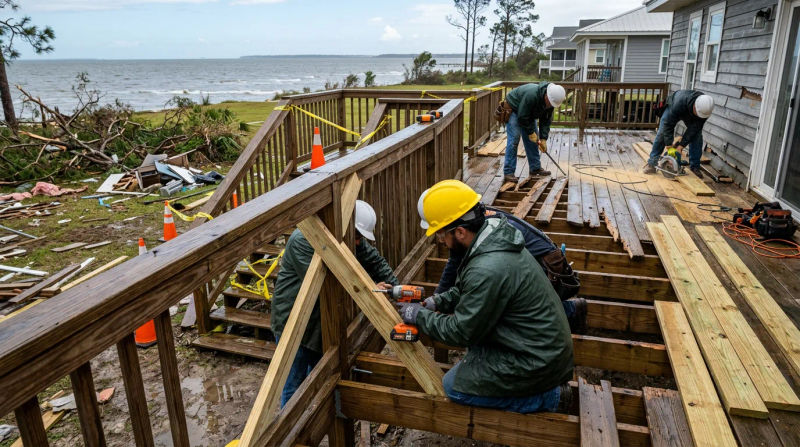 Emergency Deck Repair and Service in Coden