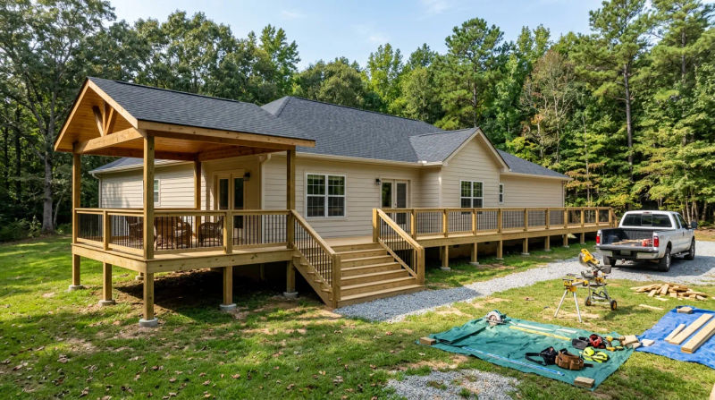 Trusted Deck Building Services in Wade