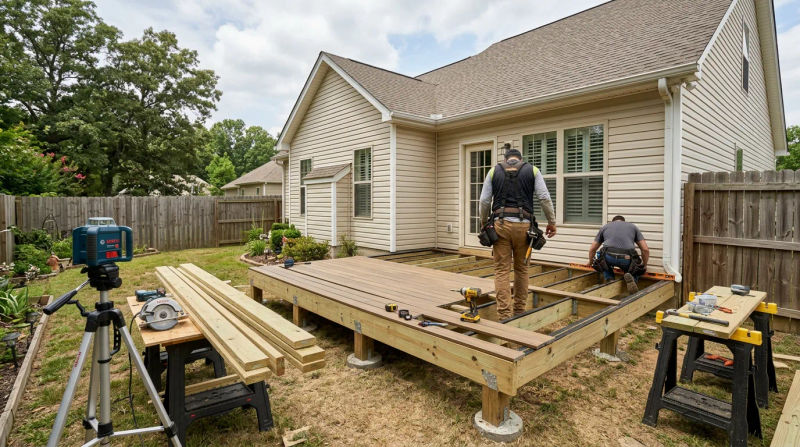Top-Rated Deck Builder in Tillmans Corner