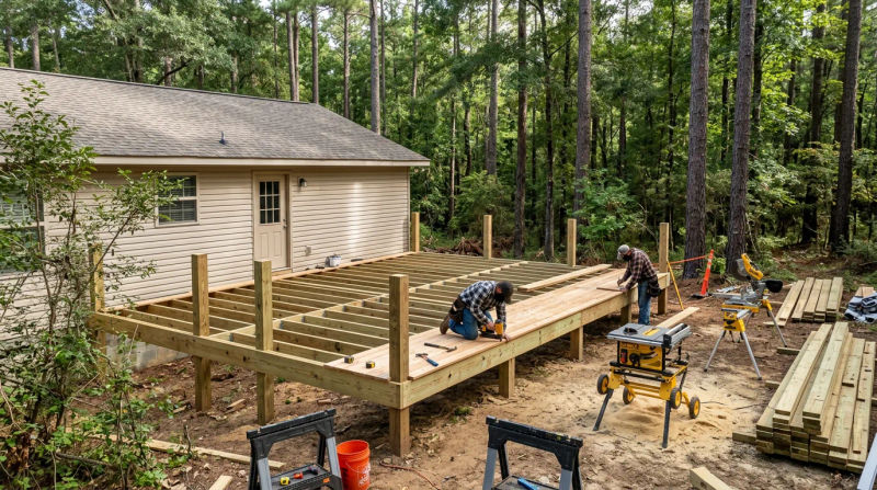 Trusted Deck Builder in Vancleave