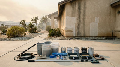 Smoke & Ash Cleanup Painting Costs for Homes in the High Desert