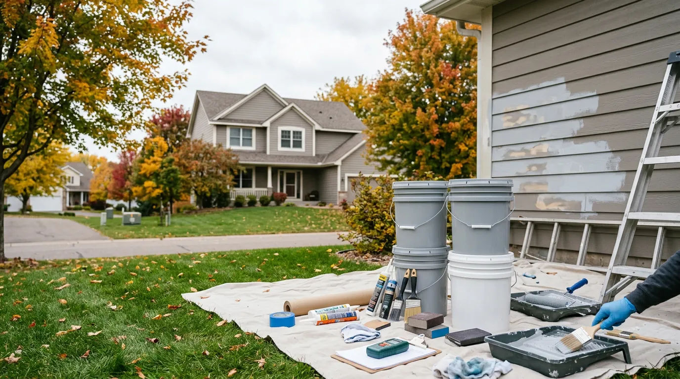 Exterior House Painting Cost in Champlin MN: Prep Before Freeze