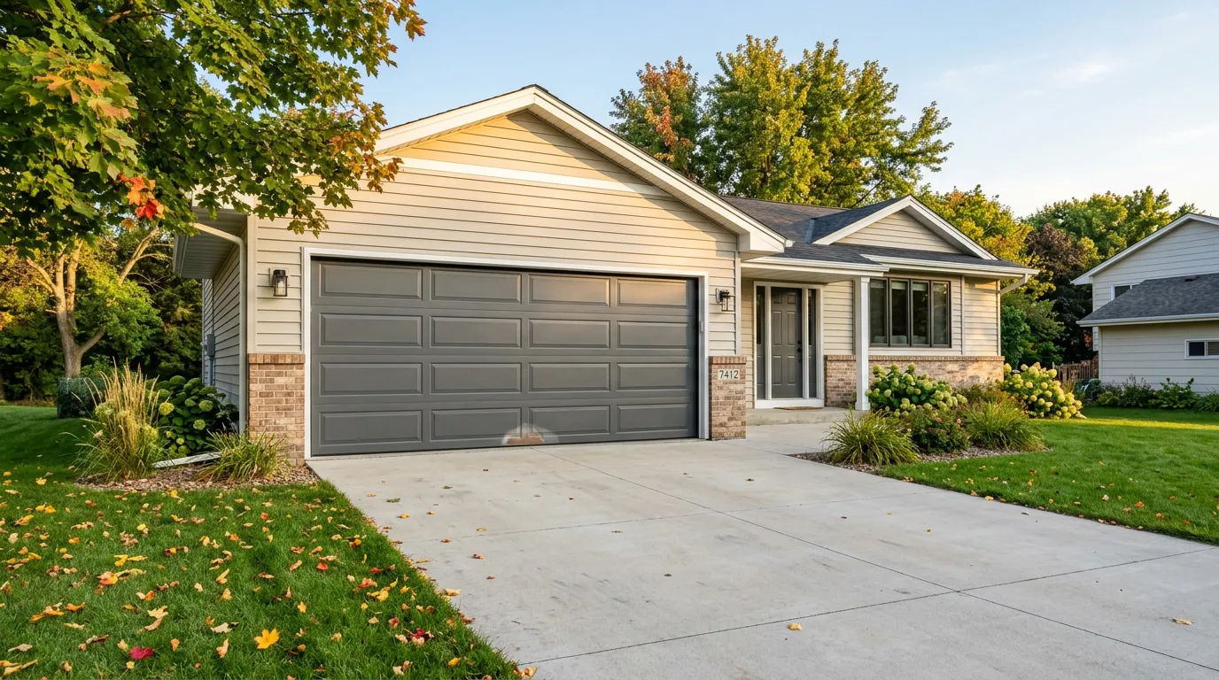 Case Study: Garage Door Repaint to Stop Rust Before MN Winter