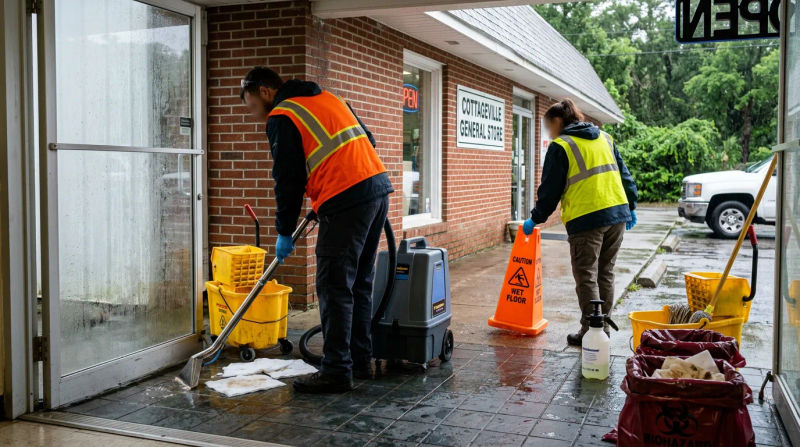 Emergency Commercial Cleaning in Cottageville