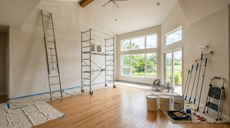 World Golf Village: What It Costs to Paint Vaulted Ceilings