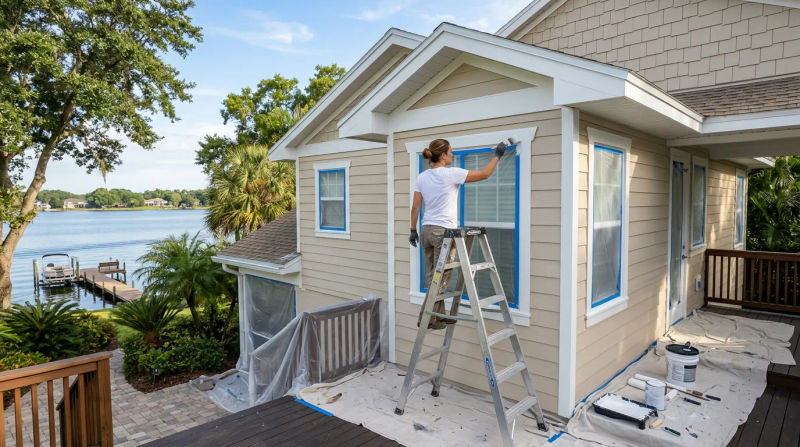 Expert Painting Services in Asbury Lake