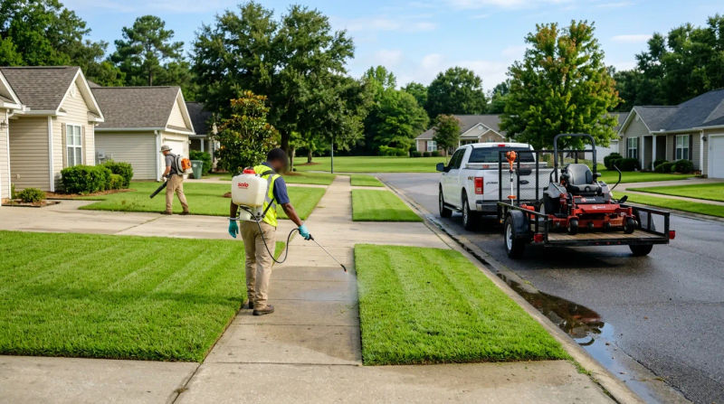 Dependable Lawn Maintenance Services in Mosses