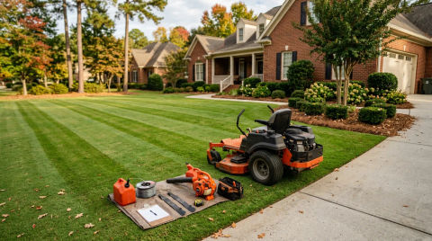 Cutting Grass in Auburn: 2026 Pricing Factors & Sample Costs