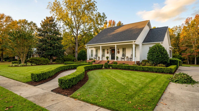 Lowndesboro Hedge Trimming Case Study: Cleaner Lines in 1 Day