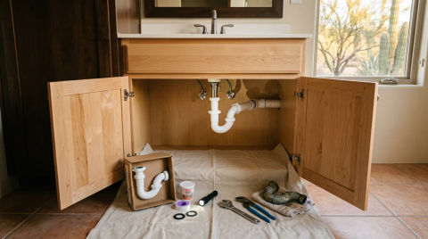 Three Points P-Trap Replacement Cost for Smelly Sink Drains Today