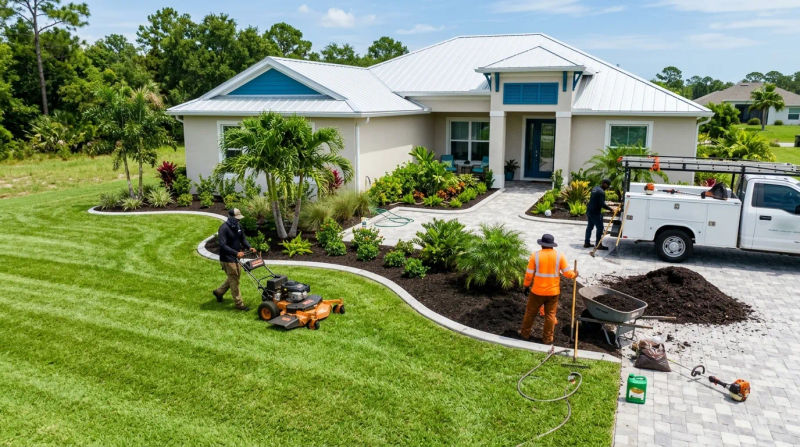 Comprehensive Landscaping Solutions in Sebastian
