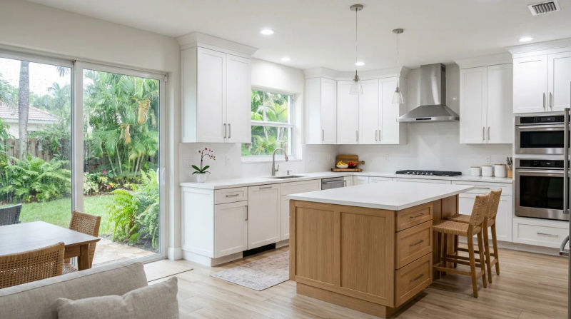 Pembroke Pines Kitchen Refresh Case Study: Storage, Light, Flow