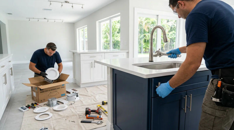 Professional Fixture and Material Replacement in Sunrise