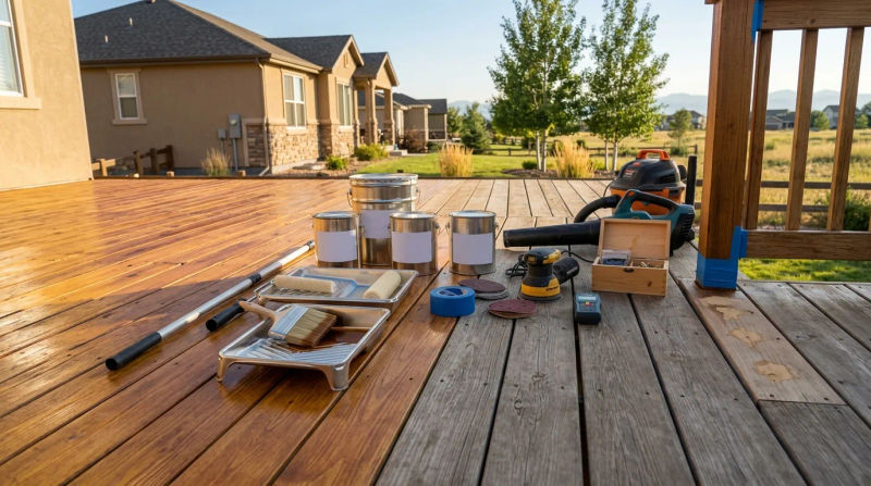 Late-Summer Deck Sealing in Aurora: Costs & What’s Included for 2026
