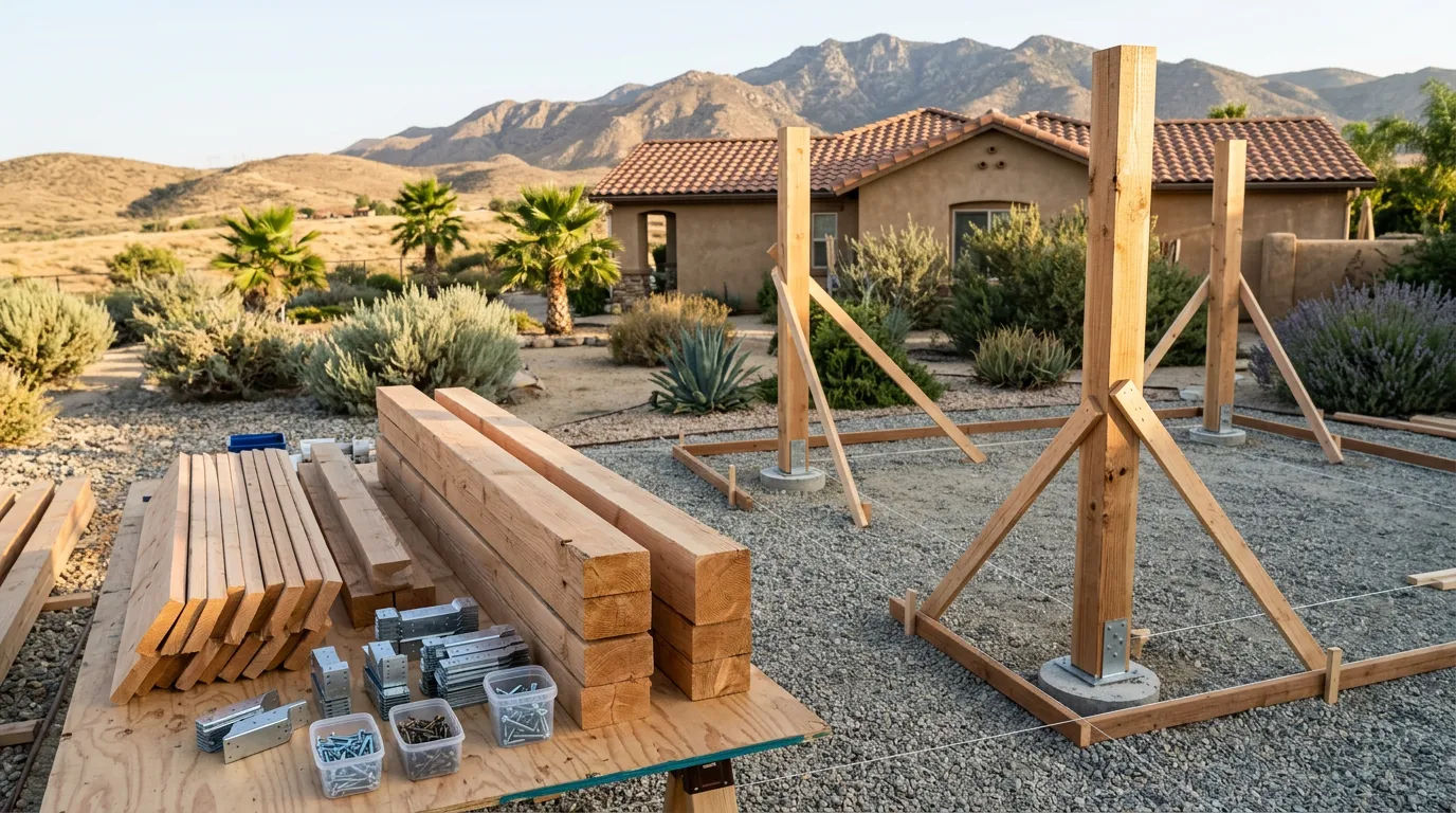 San Bernardino Gazebo Building Cost: Materials and Labor Before Rains
