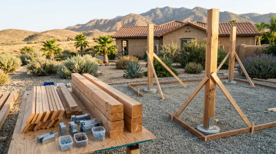 San Bernardino Gazebo Building Cost: Materials and Labor Before Rains