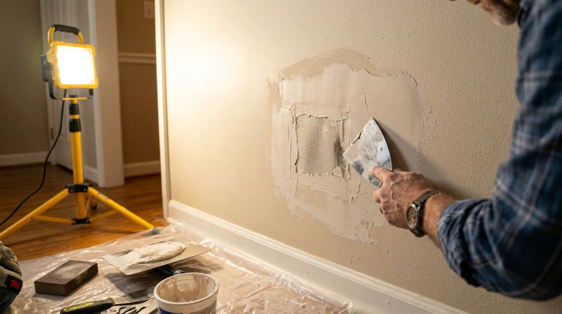 Seamless Drywall Patching Handyman Services in Birmingham