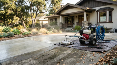 Pressure Washing Costs in Oakland: Driveway, Patio, Siding Guide