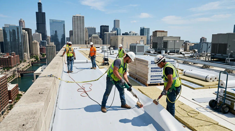 Reliable Commercial Roofing in Chicago